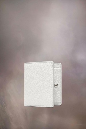 White Maison Margiela Four Stitches Pocket Cardholder | AU_MM76952