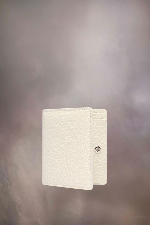 White Maison Margiela Four Stitches Pocket Cardholder | AU_MM18426