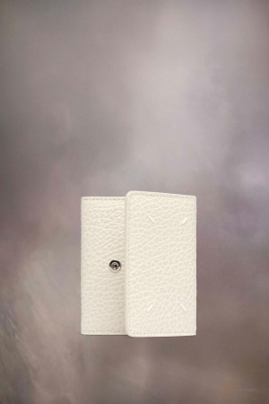 White Maison Margiela Four Stitches Wallet | AU_MM51510