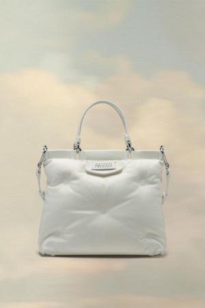 White Maison Margiela Glam Slam Shopping Small | AU_MM78010