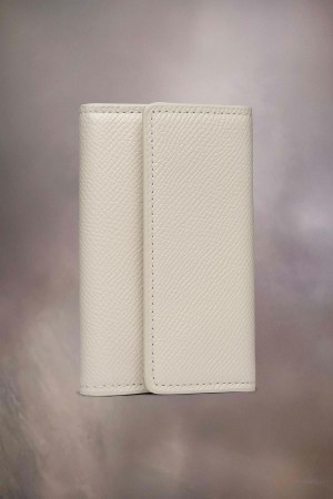 White Maison Margiela Key Chain Wallet | AU_MM64578