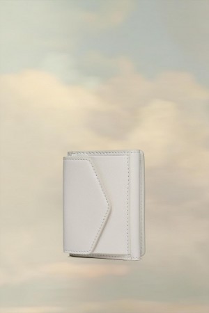 White Maison Margiela Leather Envelope Wallet | AU_MM49863