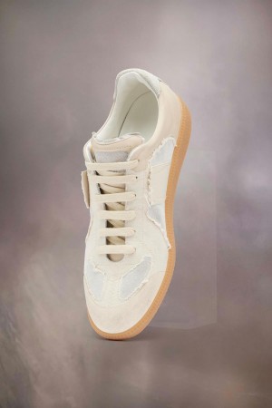 White Maison Margiela Replica Inside Out Sneakers | AU_MM79674