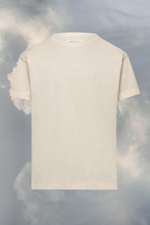 White Maison Margiela Reverse Logo T-shirt | AU_MM30998