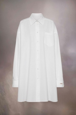 White Maison Margiela Shirt Dress | AU_MM57508