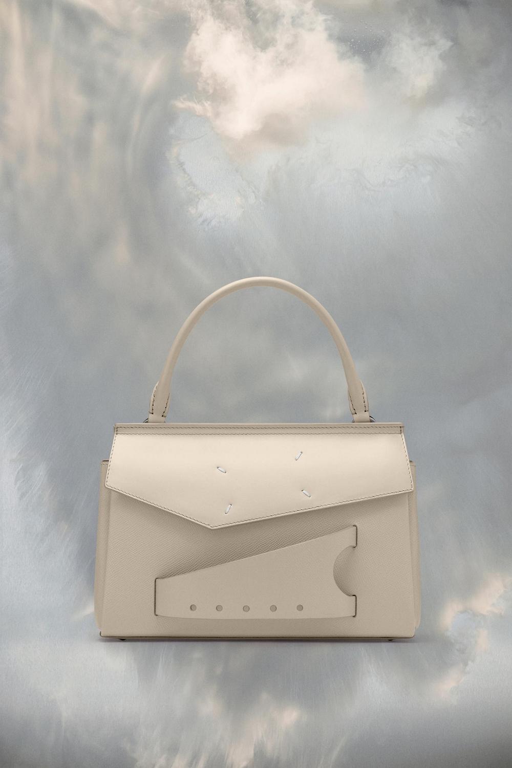 Beige Maison Margiela Snatched Top Handle Small | AU_MM66730