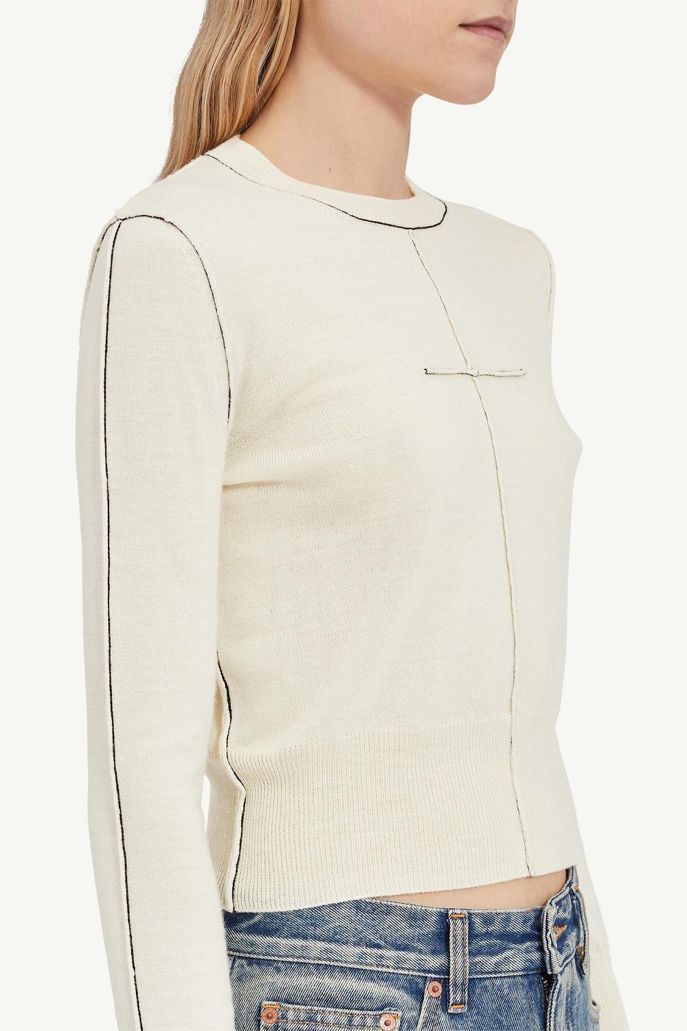 Beige Maison Margiela Wool Jumper | AU_MM90477