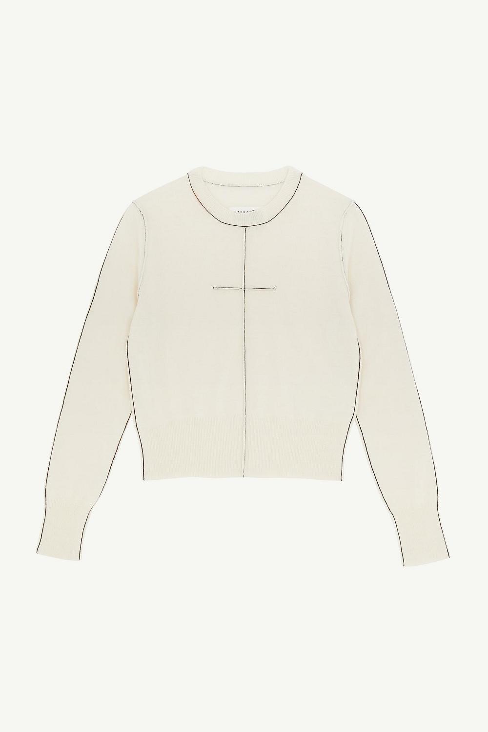 Beige Maison Margiela Wool Jumper | AU_MM90477