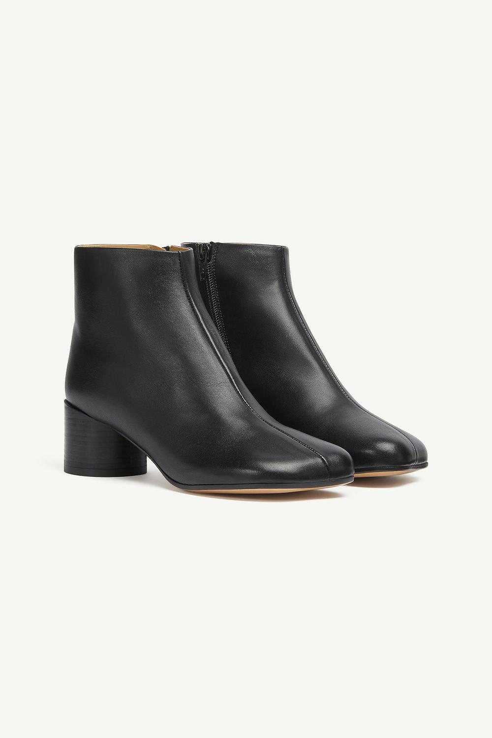 Black Maison Margiela Anatomic Ankle Boots | AU_MM42666