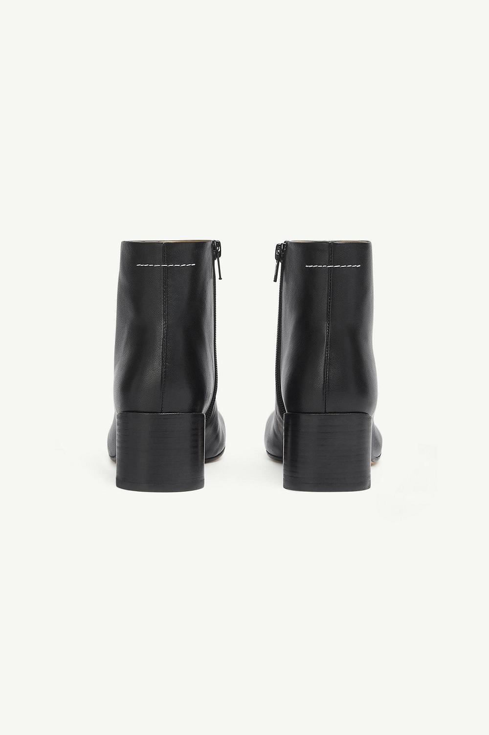 Black Maison Margiela Anatomic Ankle Boots | AU_MM42666