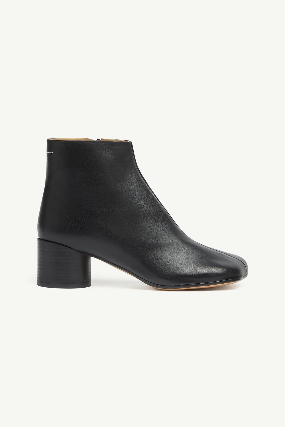 Black Maison Margiela Anatomic Ankle Boots | AU_MM42666