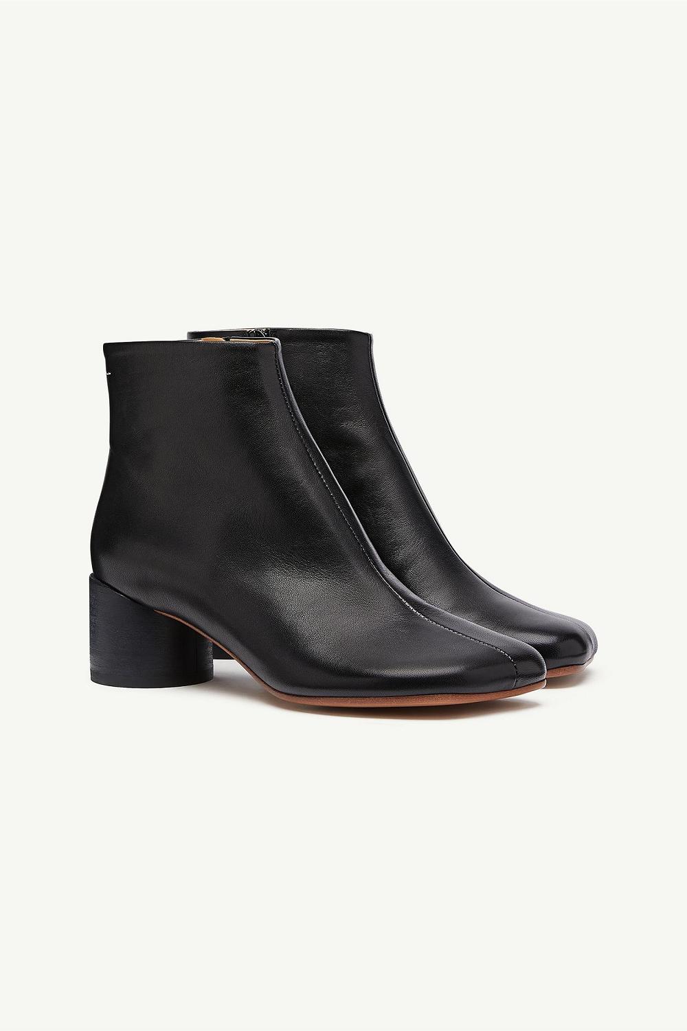 Black Maison Margiela Anatomic Classic Ankle Boots | AU_MM94148