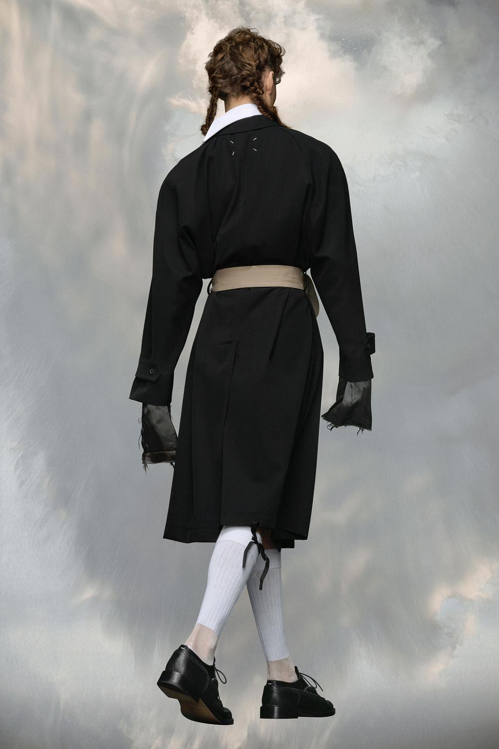 Black Maison Margiela Anonymity Of The Lining Coat | AU_MM24028