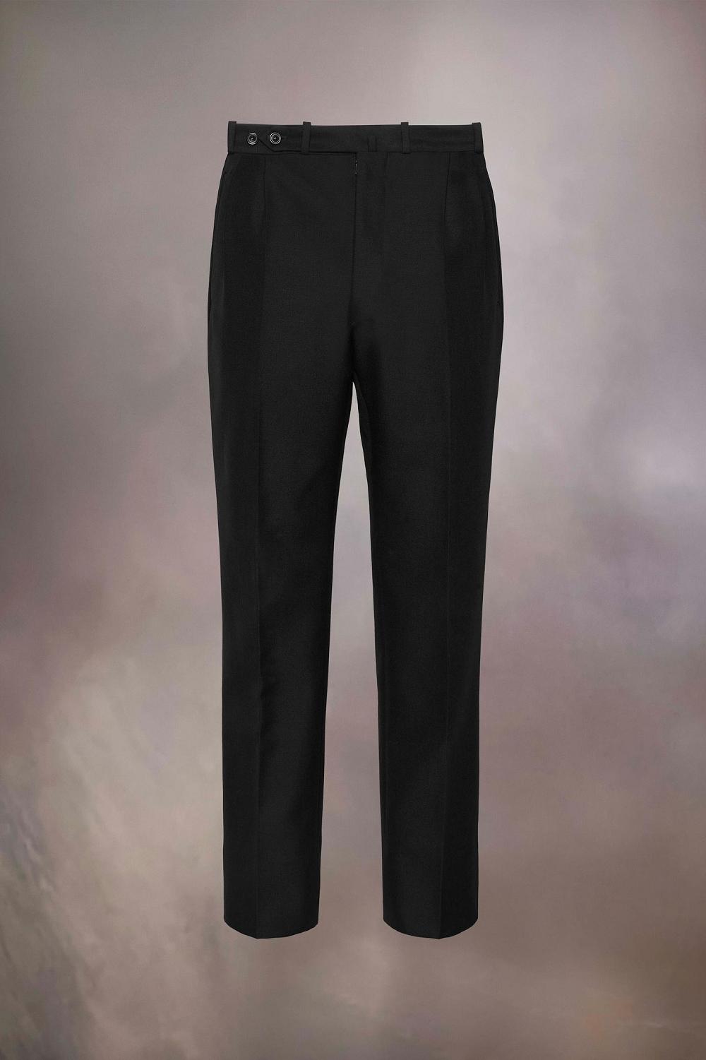 Black Maison Margiela British Mohair Trousers | AU_MM46459