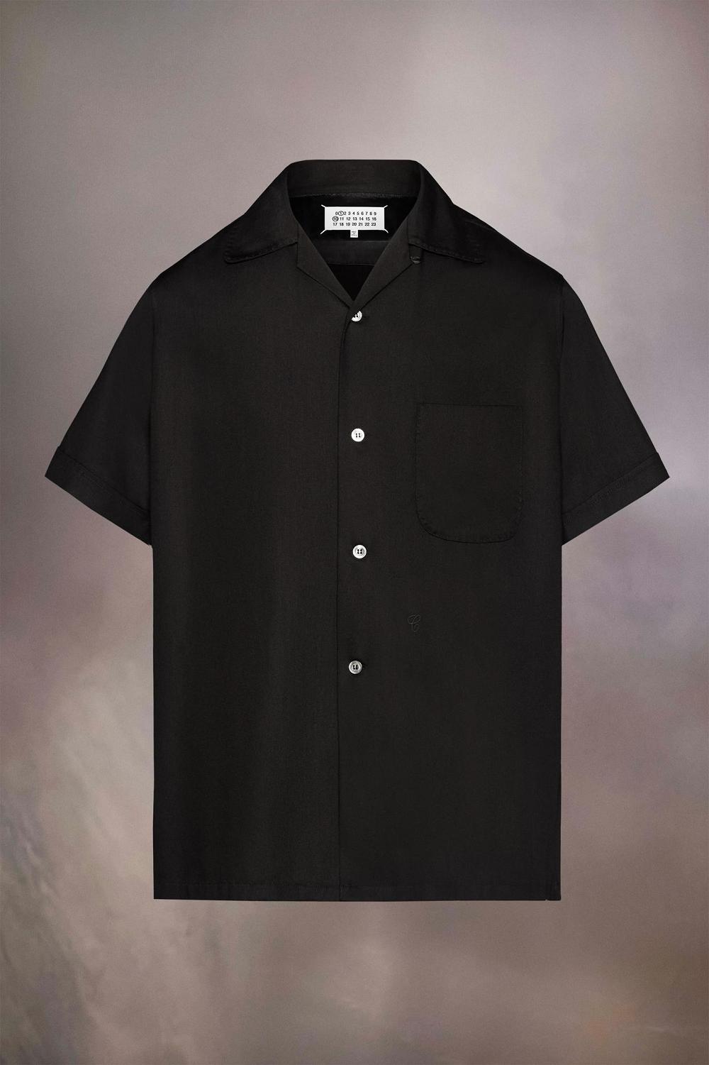 Black Maison Margiela C Shirt | AU_MM16170