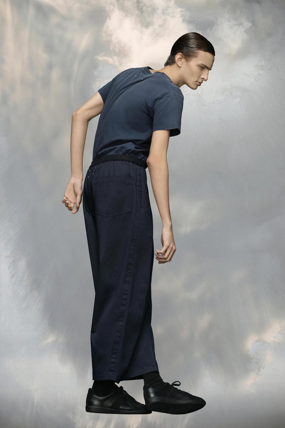 Black Maison Margiela Cotton Trousers | AU_MM97233