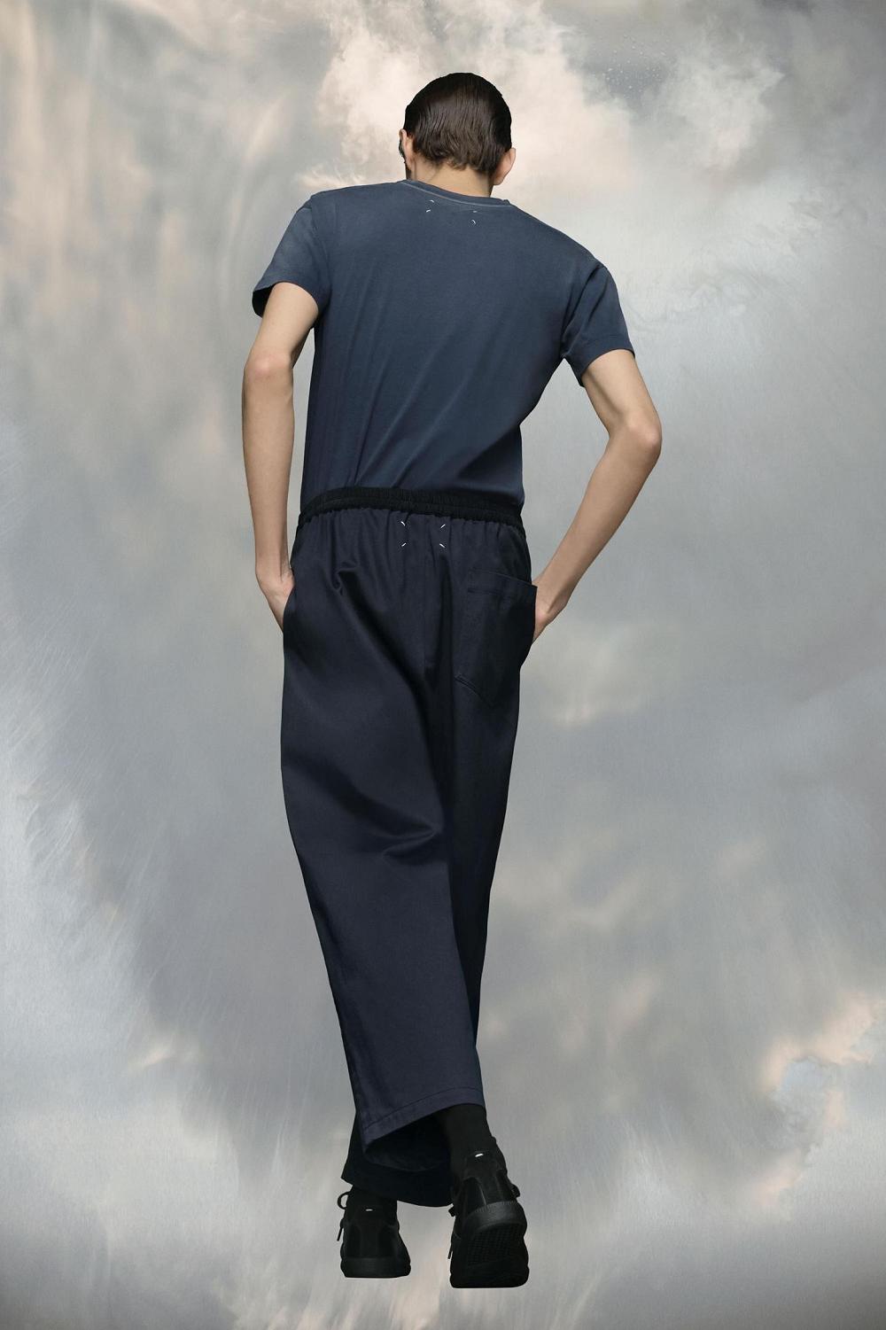 Black Maison Margiela Cotton Trousers | AU_MM97233