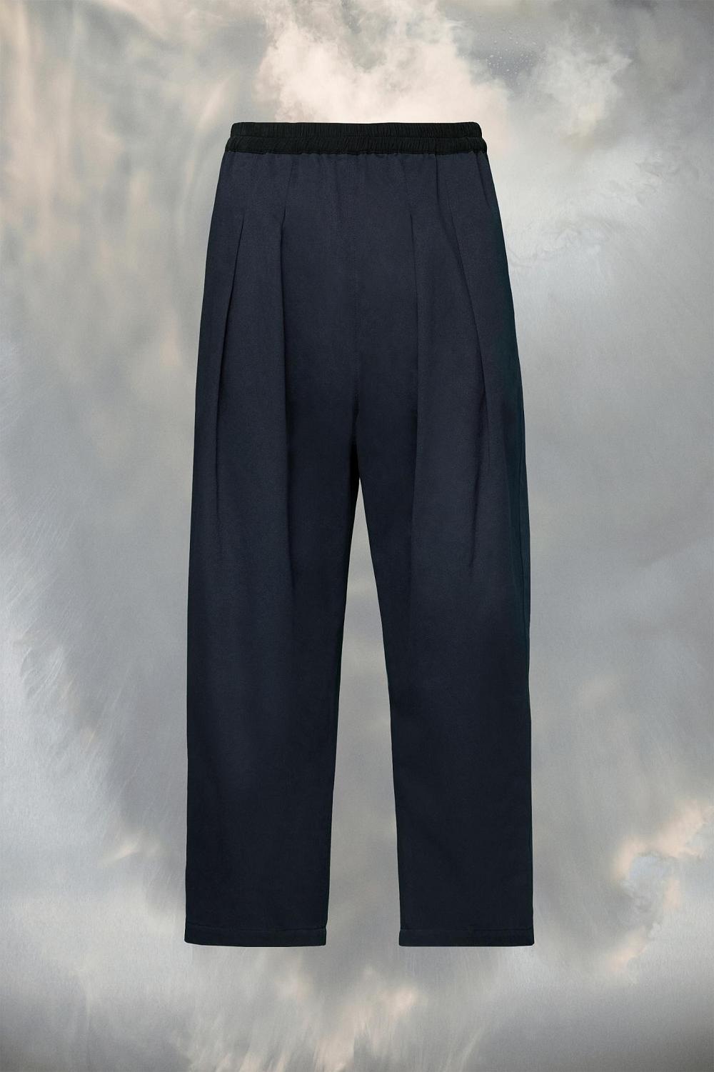 Black Maison Margiela Cotton Trousers | AU_MM97233