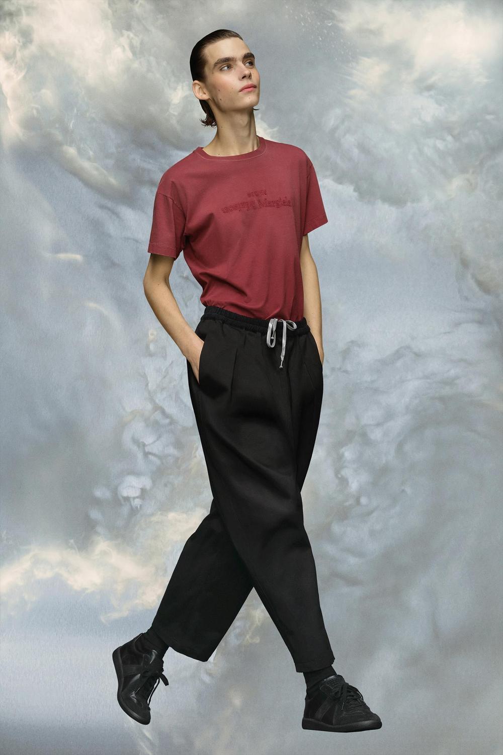 Black Maison Margiela Cotton Trousers | AU_MM77988