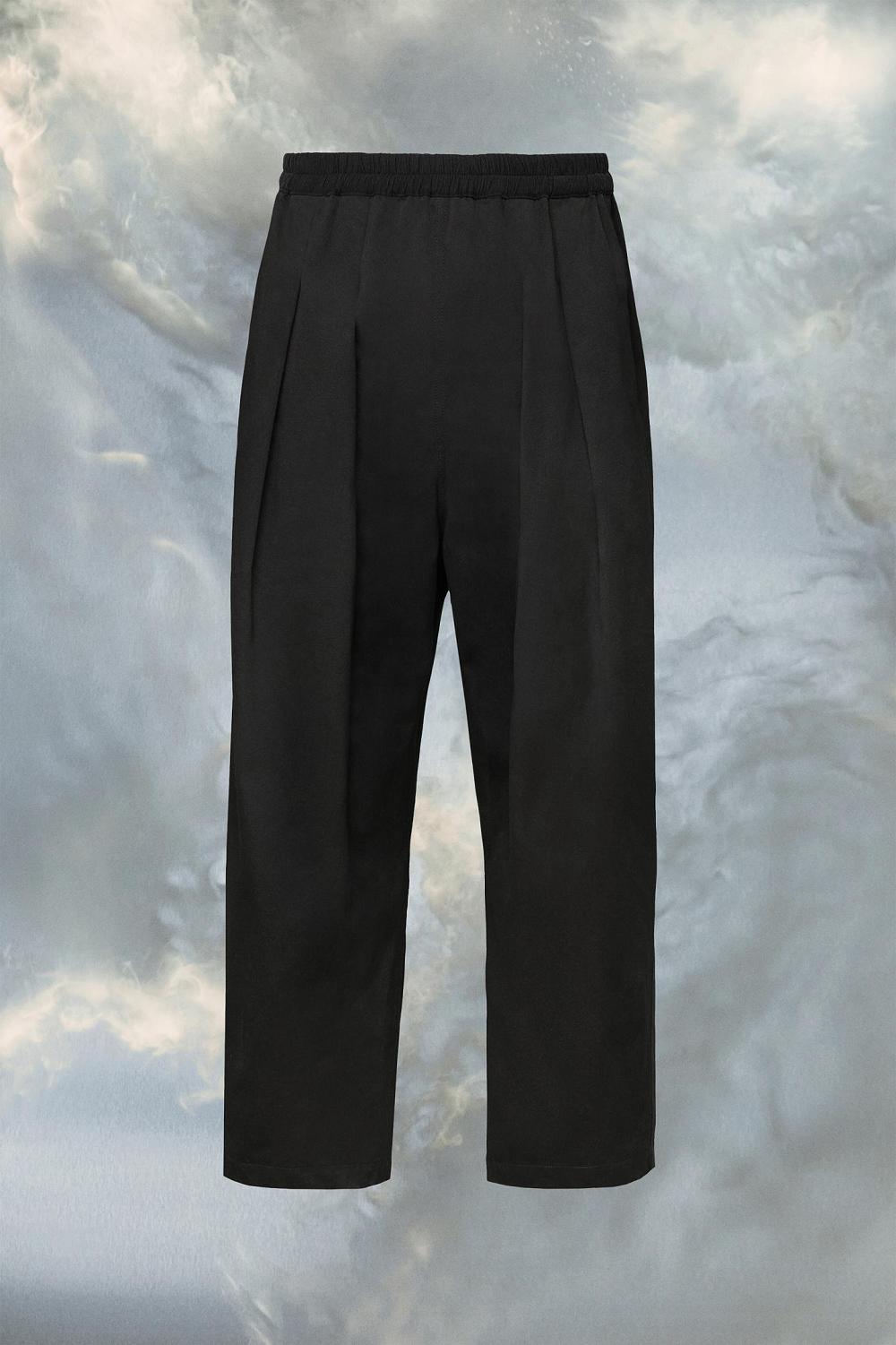 Black Maison Margiela Cotton Trousers | AU_MM77988