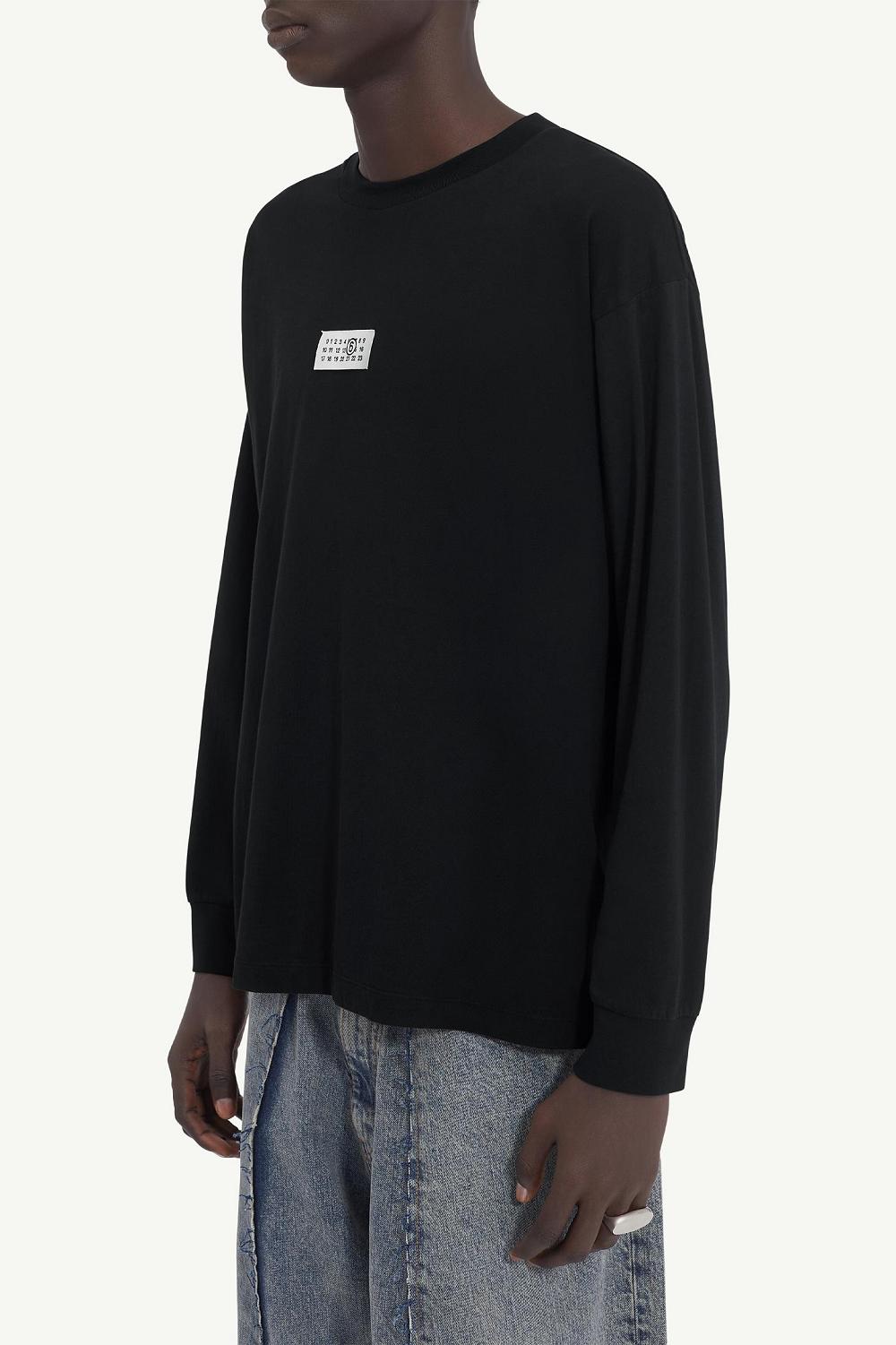 Black Maison Margiela Cotton T-shirt | AU_MM93307