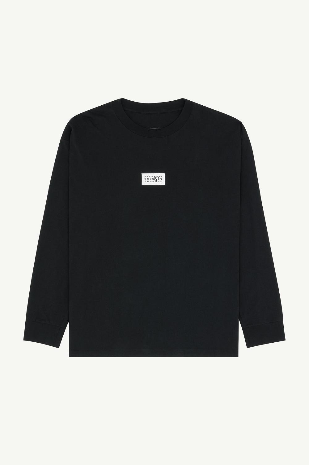 Black Maison Margiela Cotton T-shirt | AU_MM93307