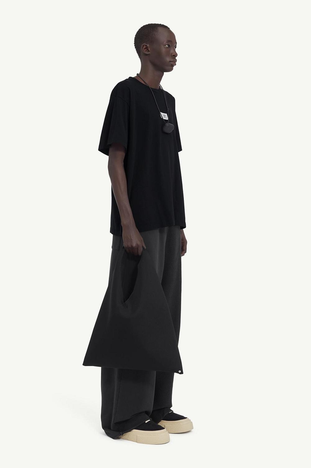 Black Maison Margiela Cotton T-shirt | AU_MM42238