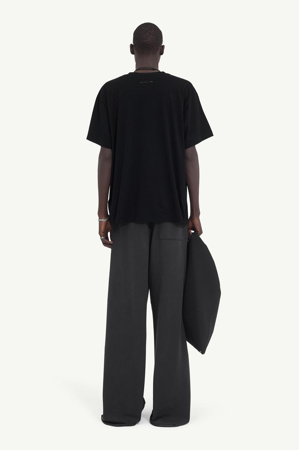 Black Maison Margiela Cotton T-shirt | AU_MM42238