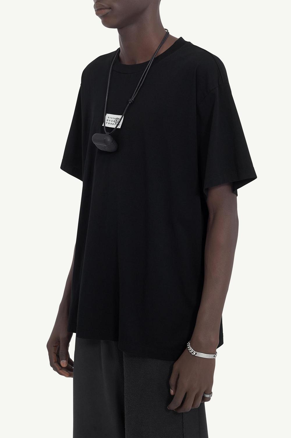 Black Maison Margiela Cotton T-shirt | AU_MM42238