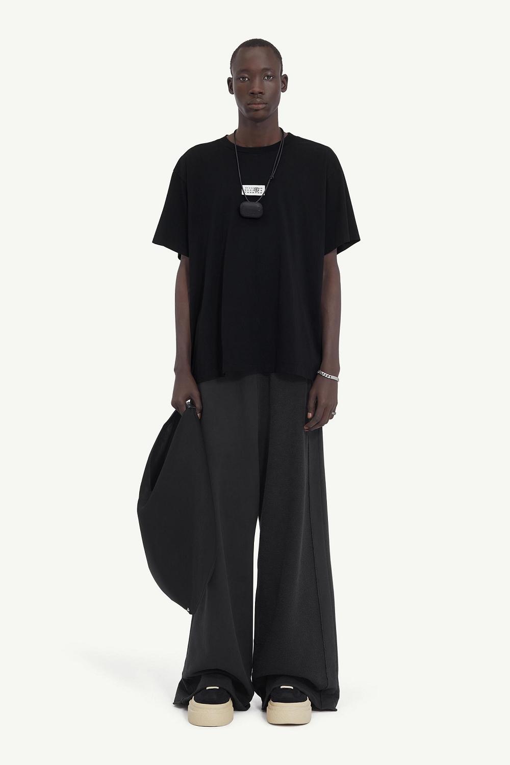 Black Maison Margiela Cotton T-shirt | AU_MM42238