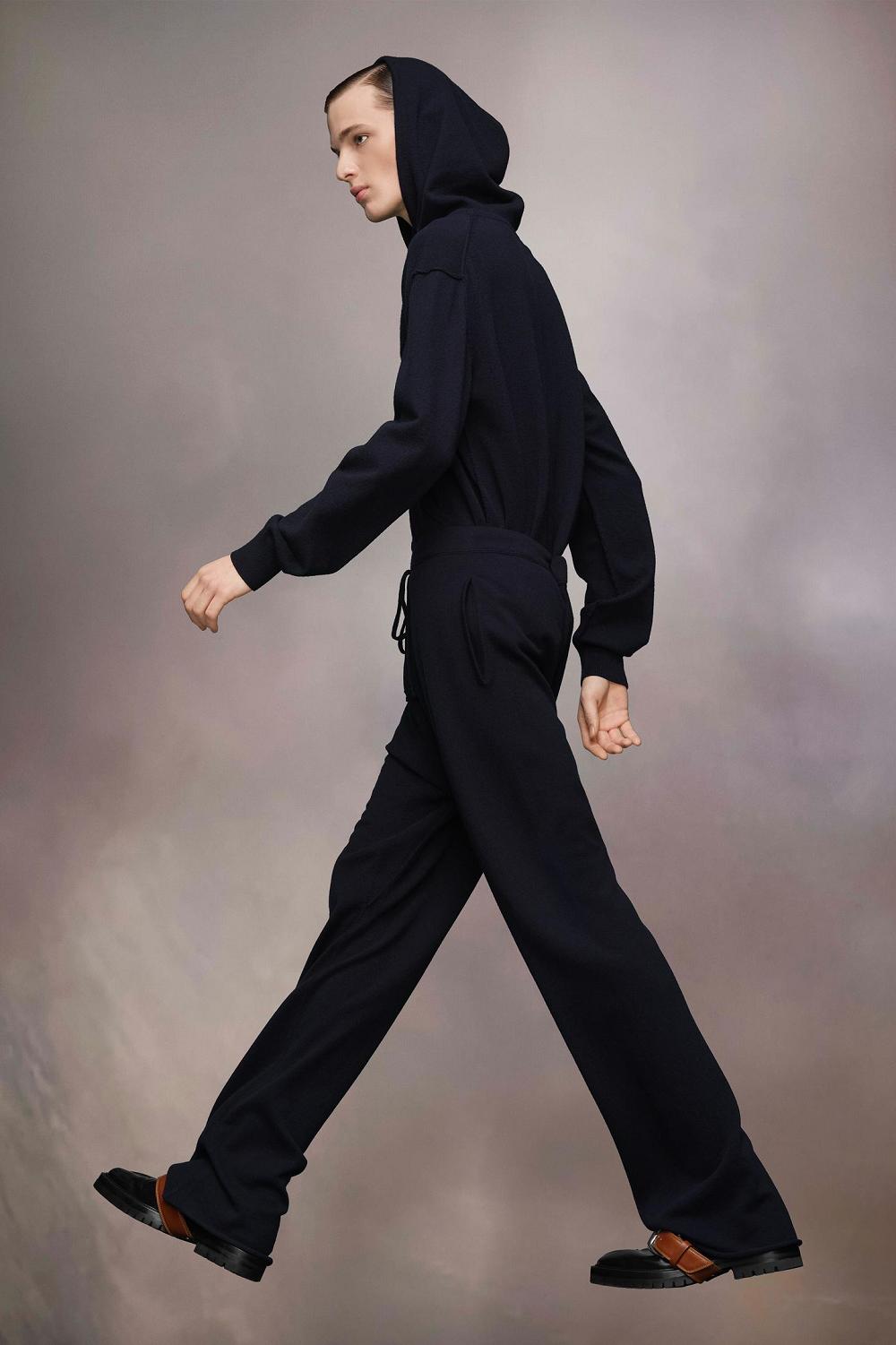 Black Maison Margiela DéCortiqué Cashmere Trousers | AU_MM38514