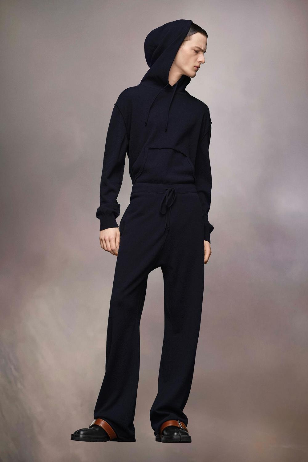 Black Maison Margiela DéCortiqué Cashmere Trousers | AU_MM38514