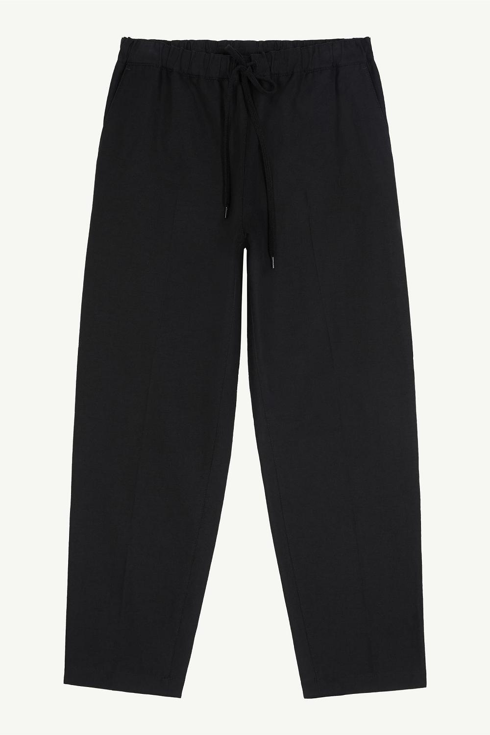 Black Maison Margiela Drawstring Trousers | AU_MM93360