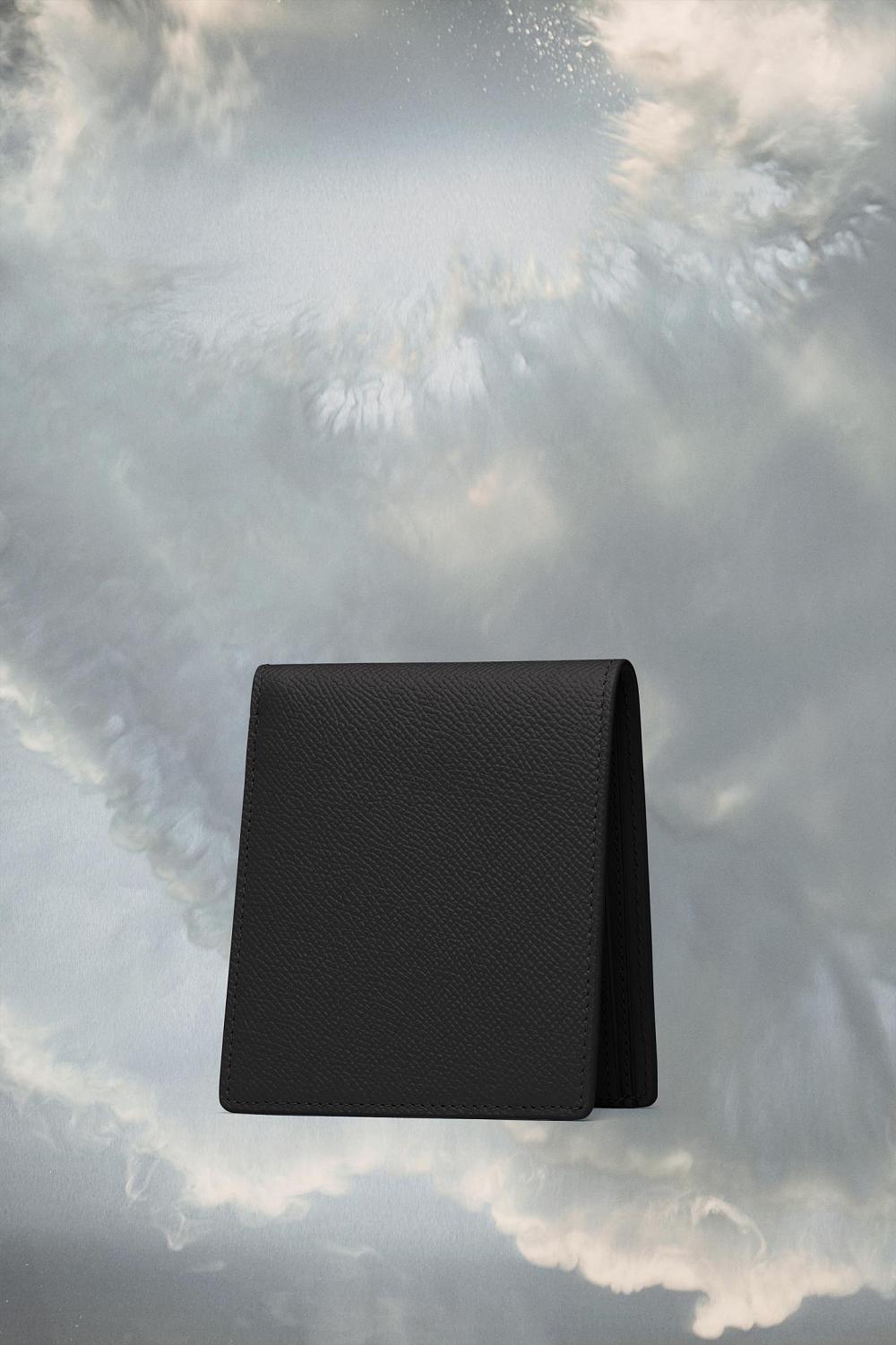 Black Maison Margiela Four Stitches Cardholder | AU_MM52600