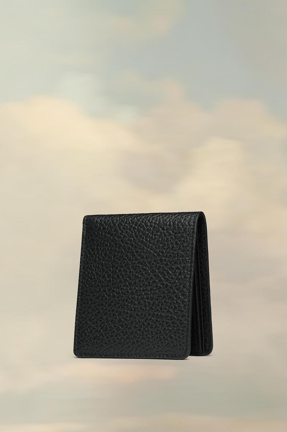 Black Maison Margiela Four Stitches Cardholder | AU_MM66411