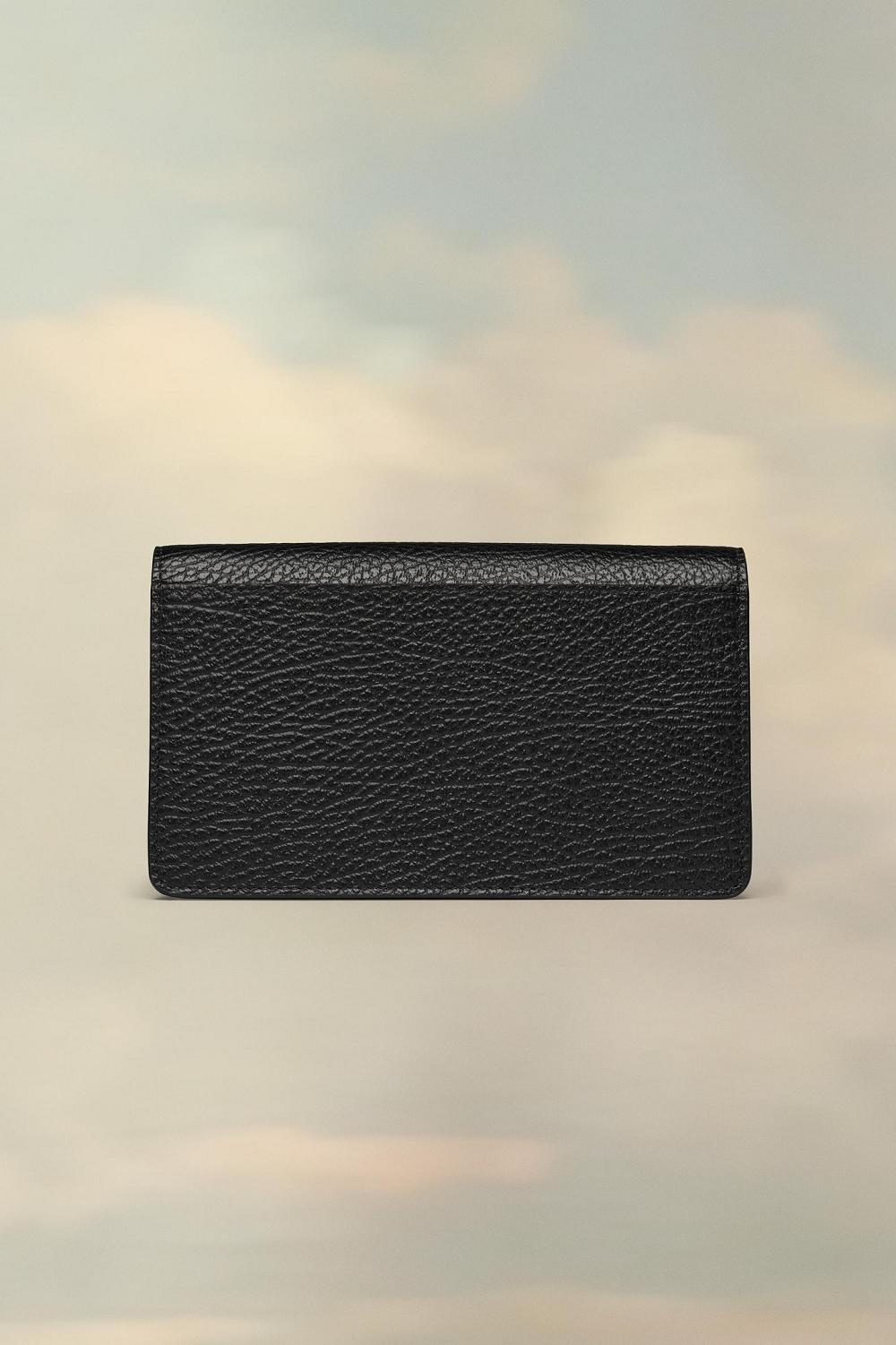 Black Maison Margiela Four Stitches Chain Wallet | AU_MM39328