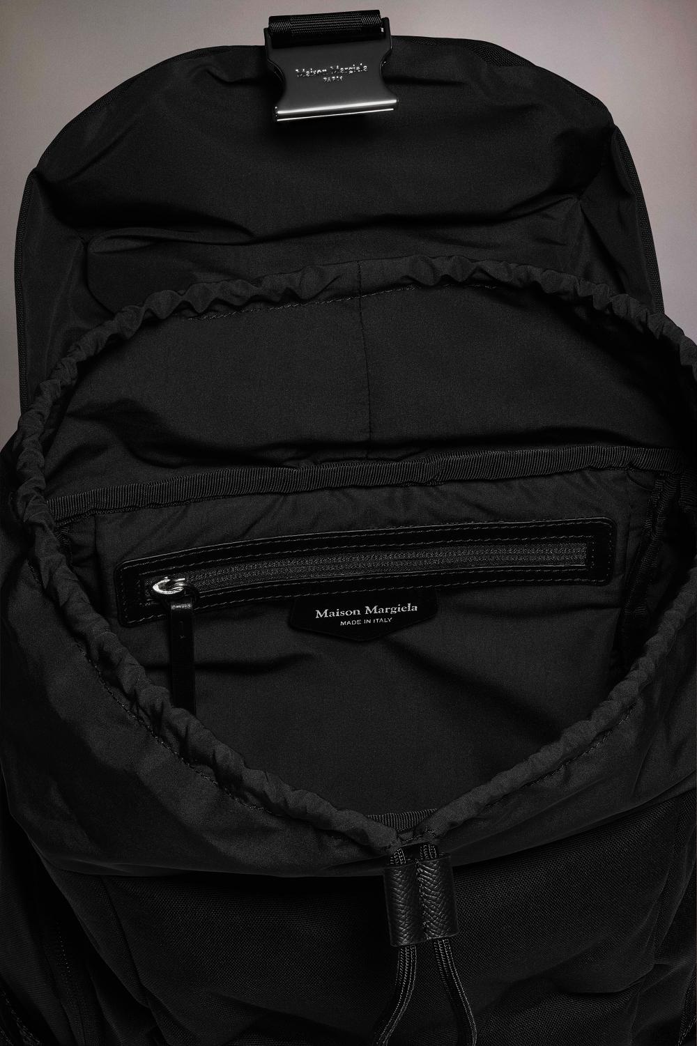 Black Maison Margiela Glam Slam Backpack Moon Small | AU_MM50291