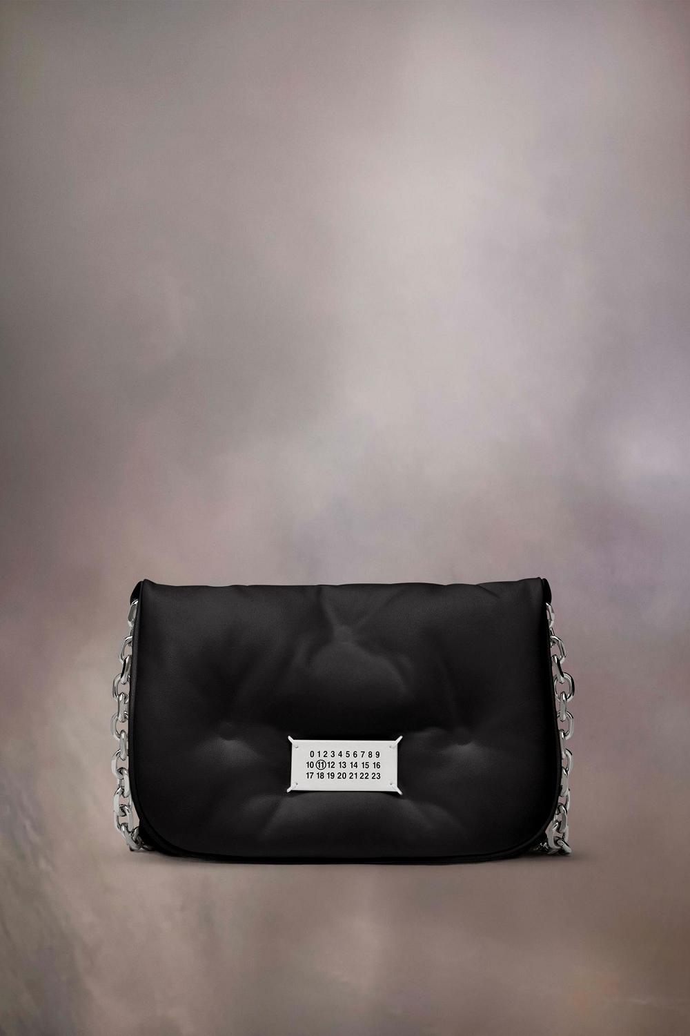 Black Maison Margiela Glam Slam Flap Small | AU_MM39418