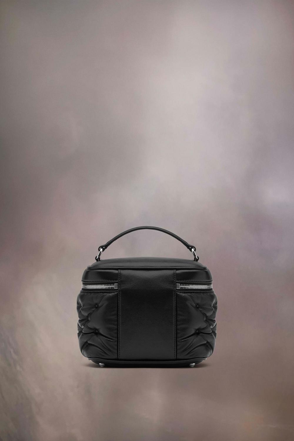 Black Maison Margiela Glam Slam Vanity Bag | AU_MM98109