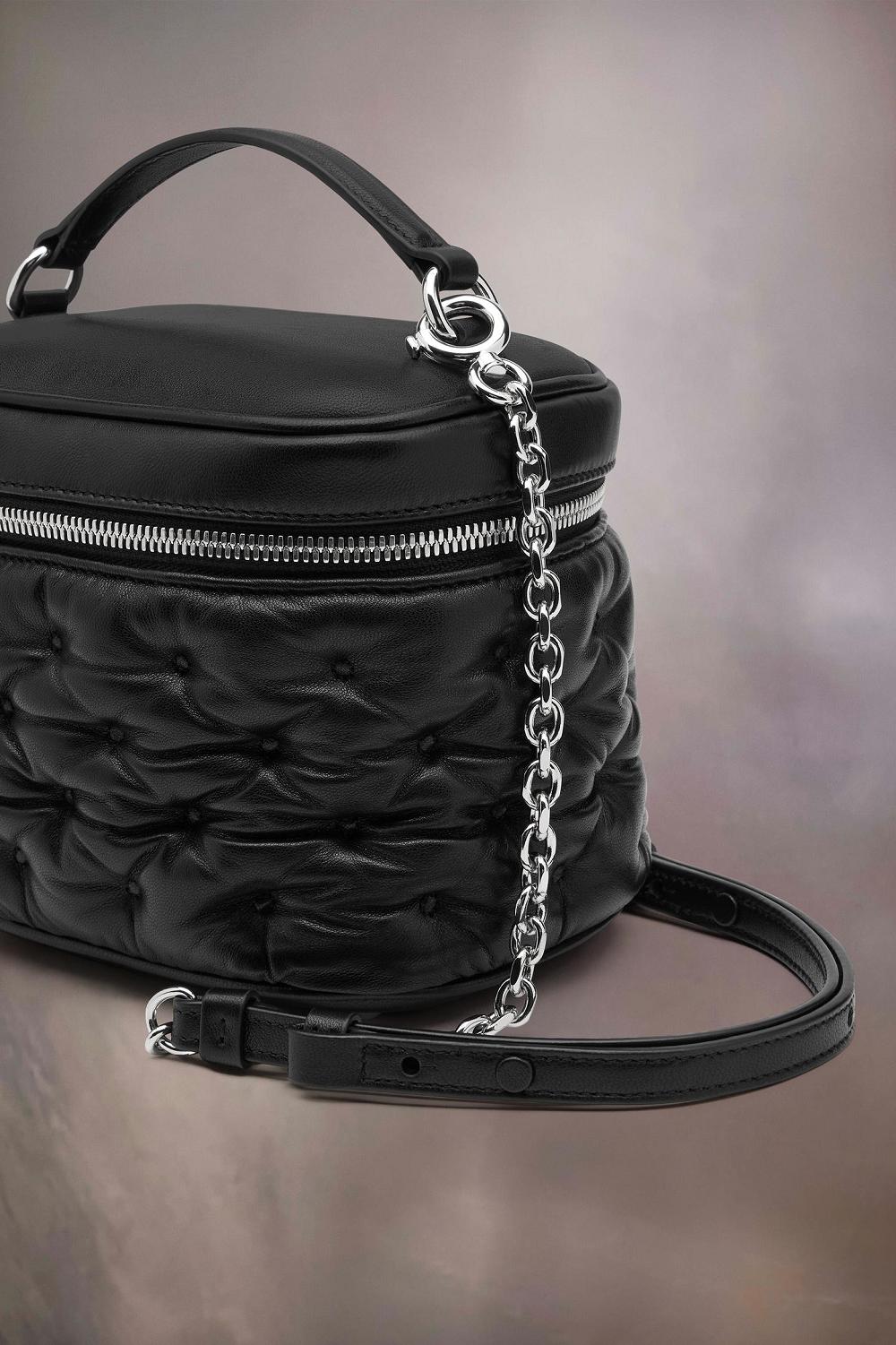 Black Maison Margiela Glam Slam Vanity Bag | AU_MM98109