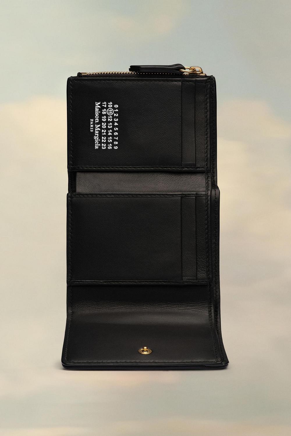 Black Maison Margiela Glam Slam Wallet | AU_MM32536