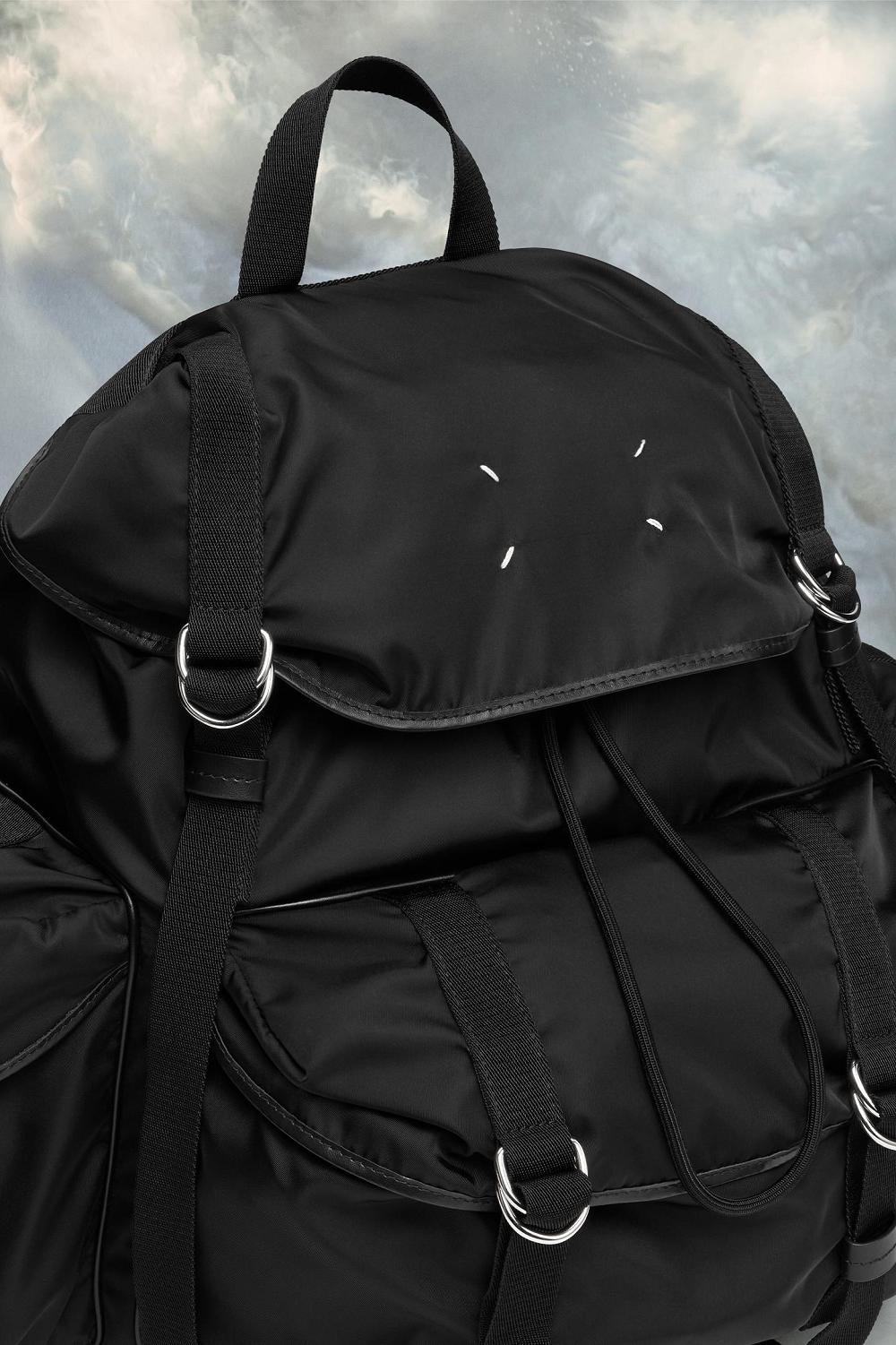 Black Maison Margiela High Tech XL Backpack | AU_MM83948