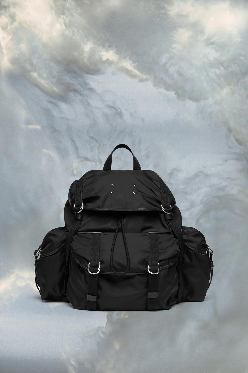 Black Maison Margiela High Tech XL Backpack | AU_MM83948