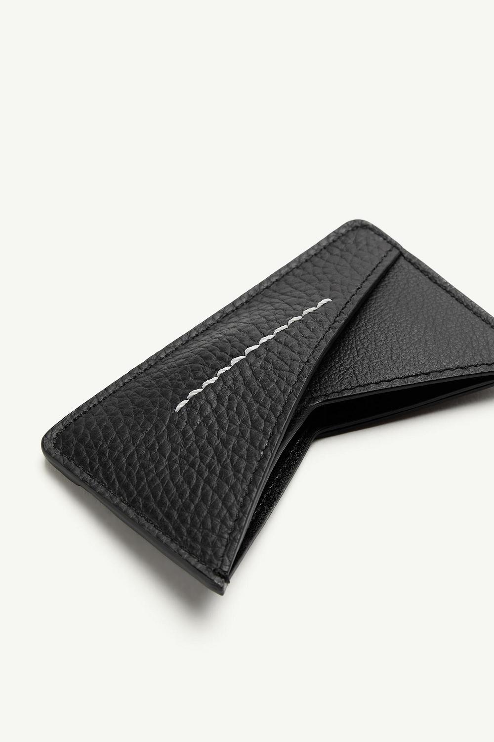 Black Maison Margiela Japanese 6 Cardholder | AU_MM38275