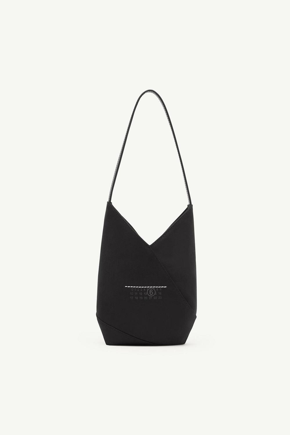 Black Maison Margiela Japanese Satin Handbag | AU_MM64266