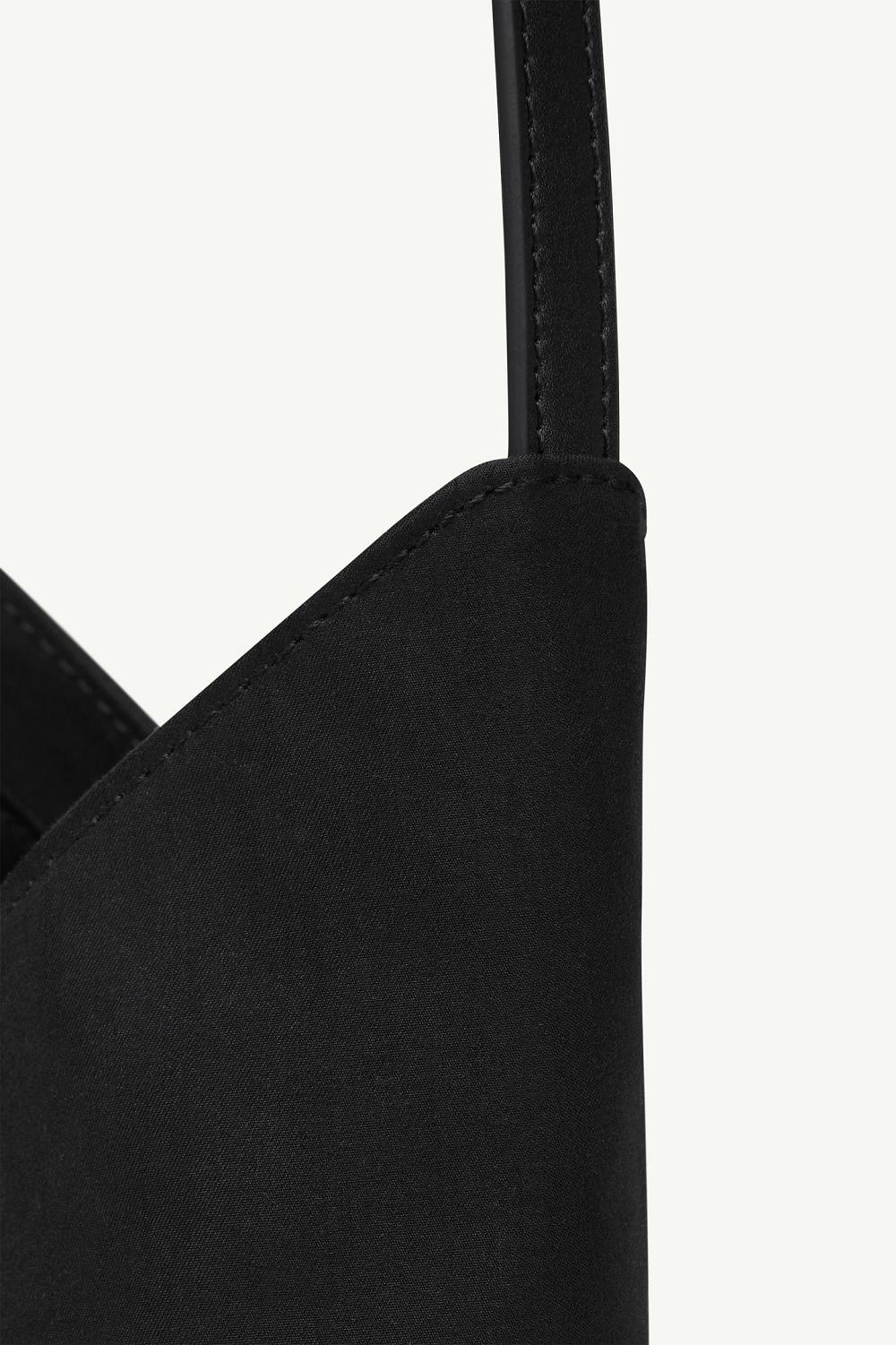 Black Maison Margiela Japanese Satin Handbag | AU_MM64266