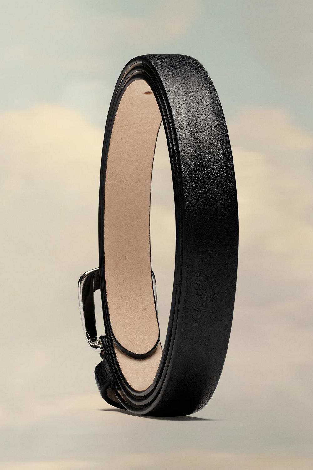 Black Maison Margiela Leather Belt | AU_MM98505