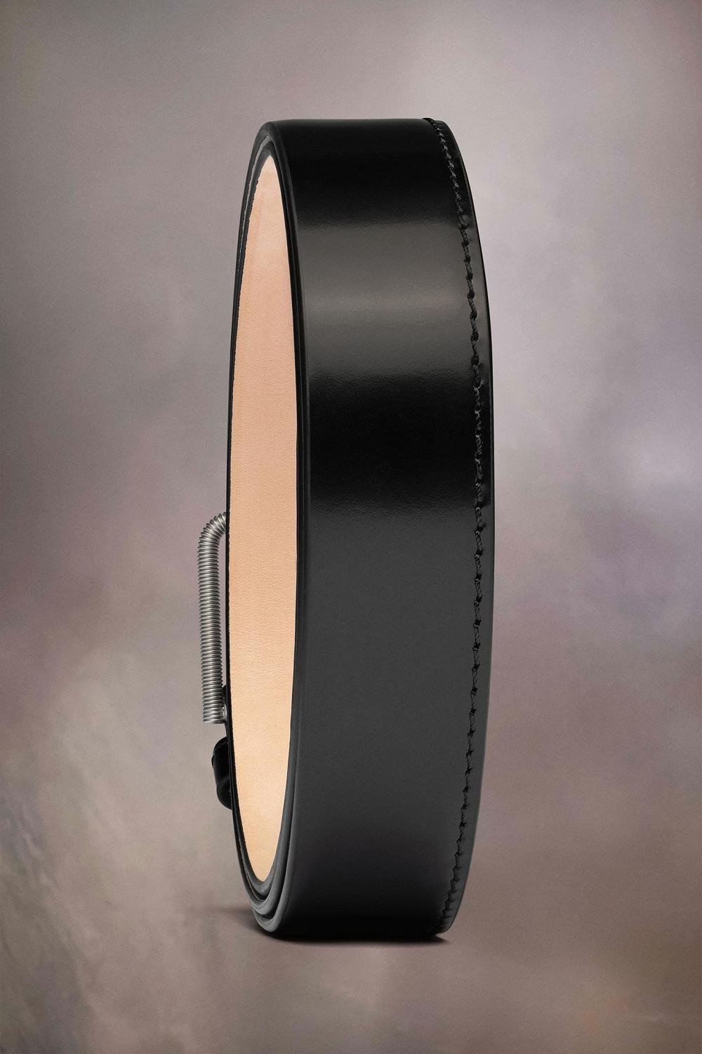 Black Maison Margiela Leather Belt | AU_MM47588