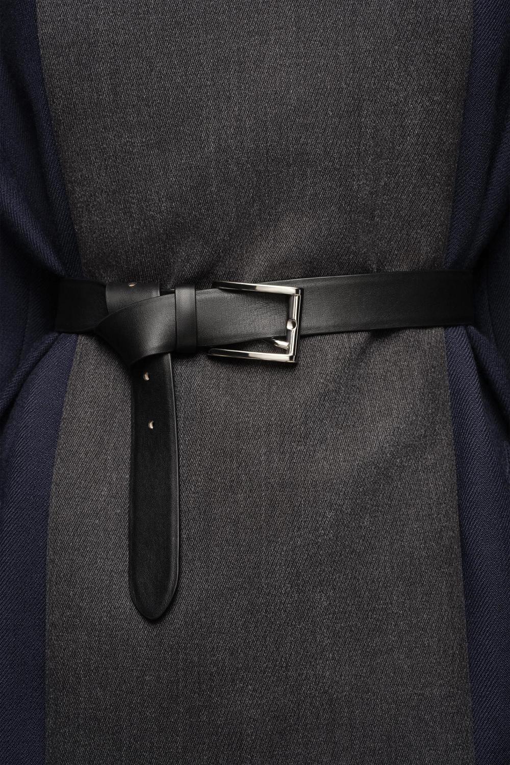 Black Maison Margiela Leather Belt | AU_MM61688