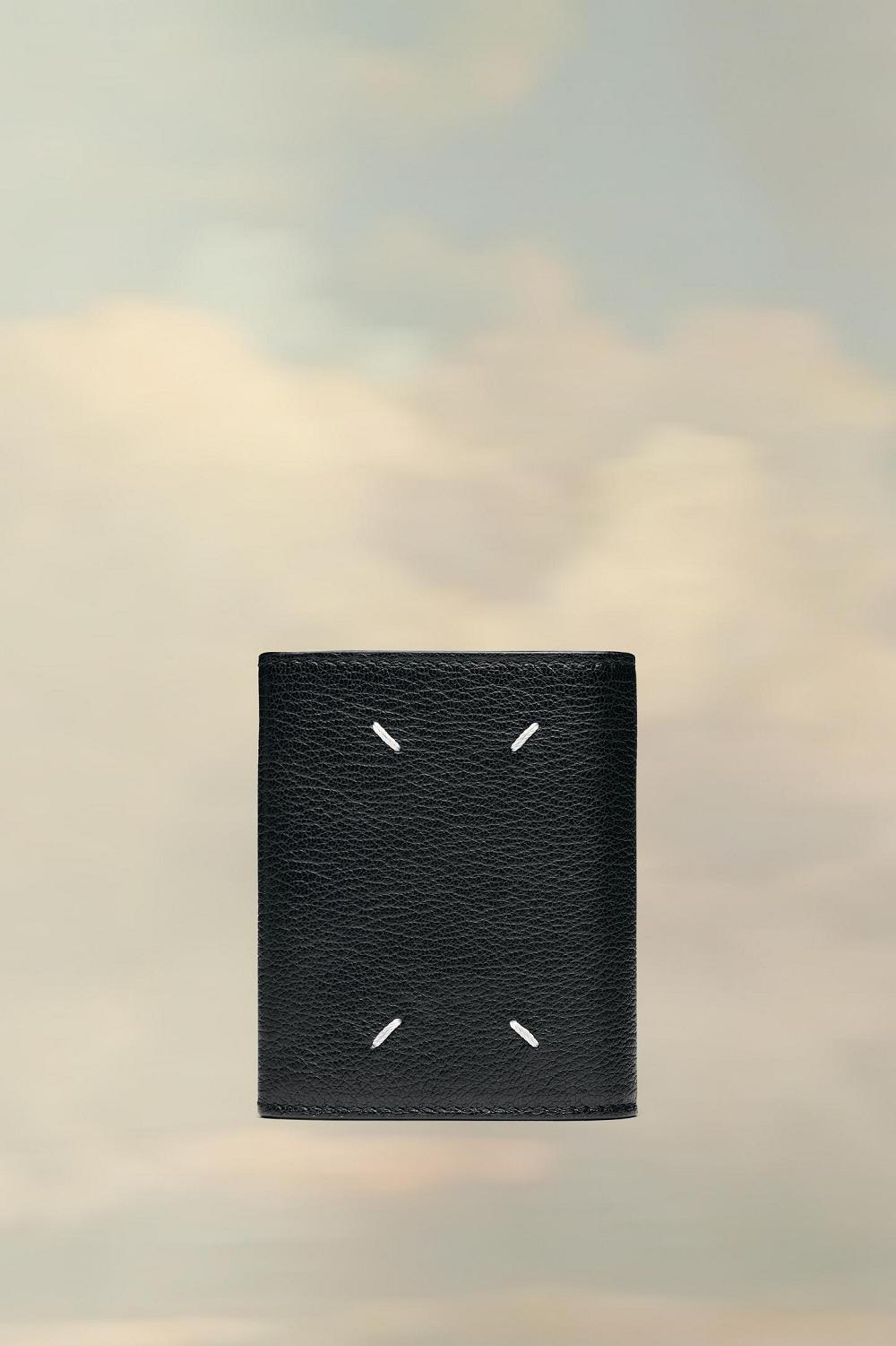 Black Maison Margiela Leather Card Case | AU_MM81468